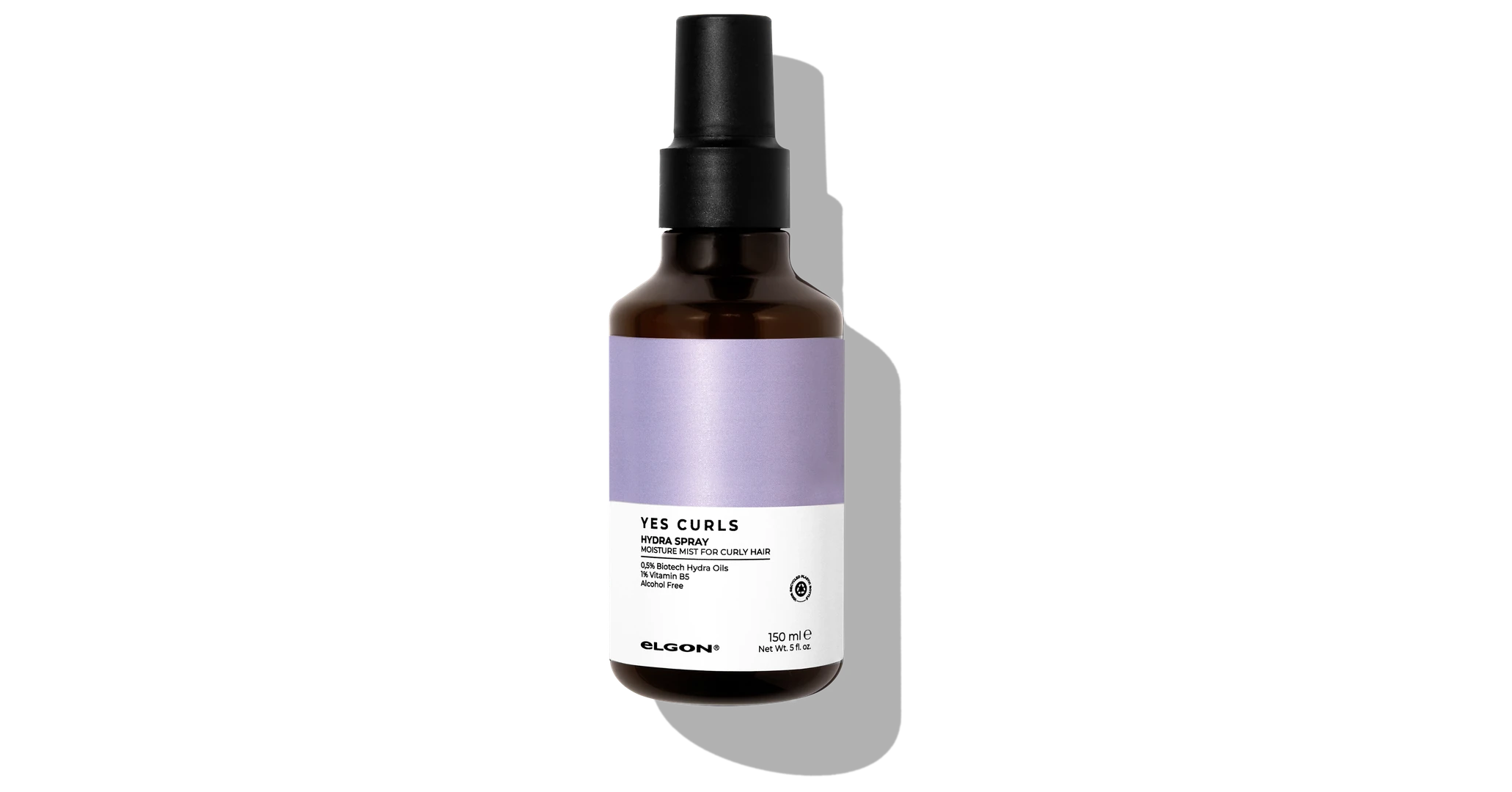 Elgon YES CURLS HYDRA SPRAY – Leave-in Spray Für Lockiges Haar, 150 Ml, Feuchtigkeitsspendend & Frizz-frei