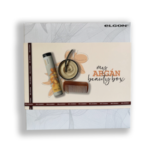 Prémium minőségű argán beauty box ajándék fésűvel