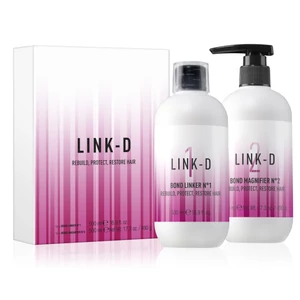 Link-D - Salon KIT - kötésépítő szérum + kötéserősítő balzsam   2*500ml