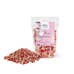 Rugalmas szemcsés filmwax szőrtelenítéshez -Brilliance - Multicolor 400 g